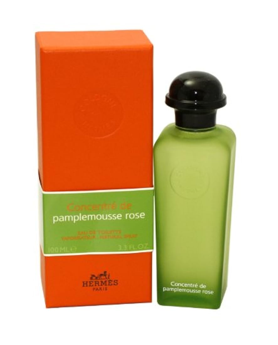 Hermes Concentre De Pamplemousse Rose Eau De Toilette Spray para mujeres, 3.3 onzas