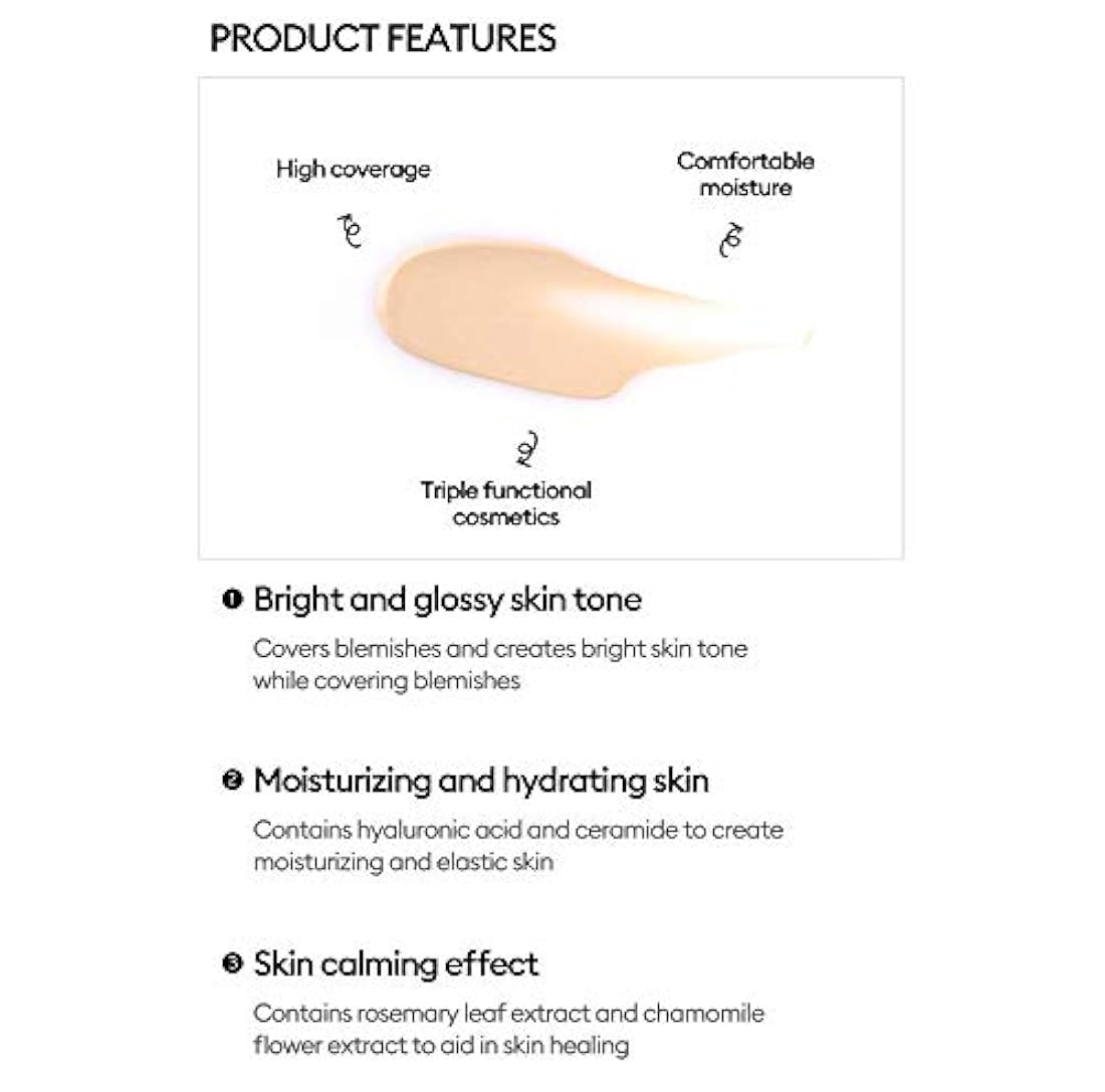 Crema BB cobertura perfecta No 21 Beige claro 0,7 Oz