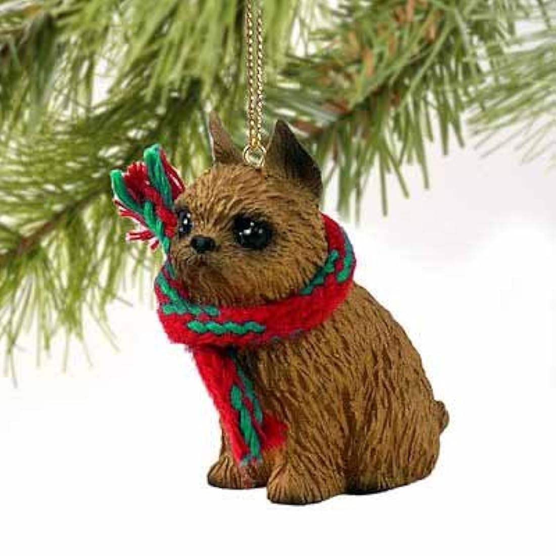 Griffon Rojo Original Ornamento perro