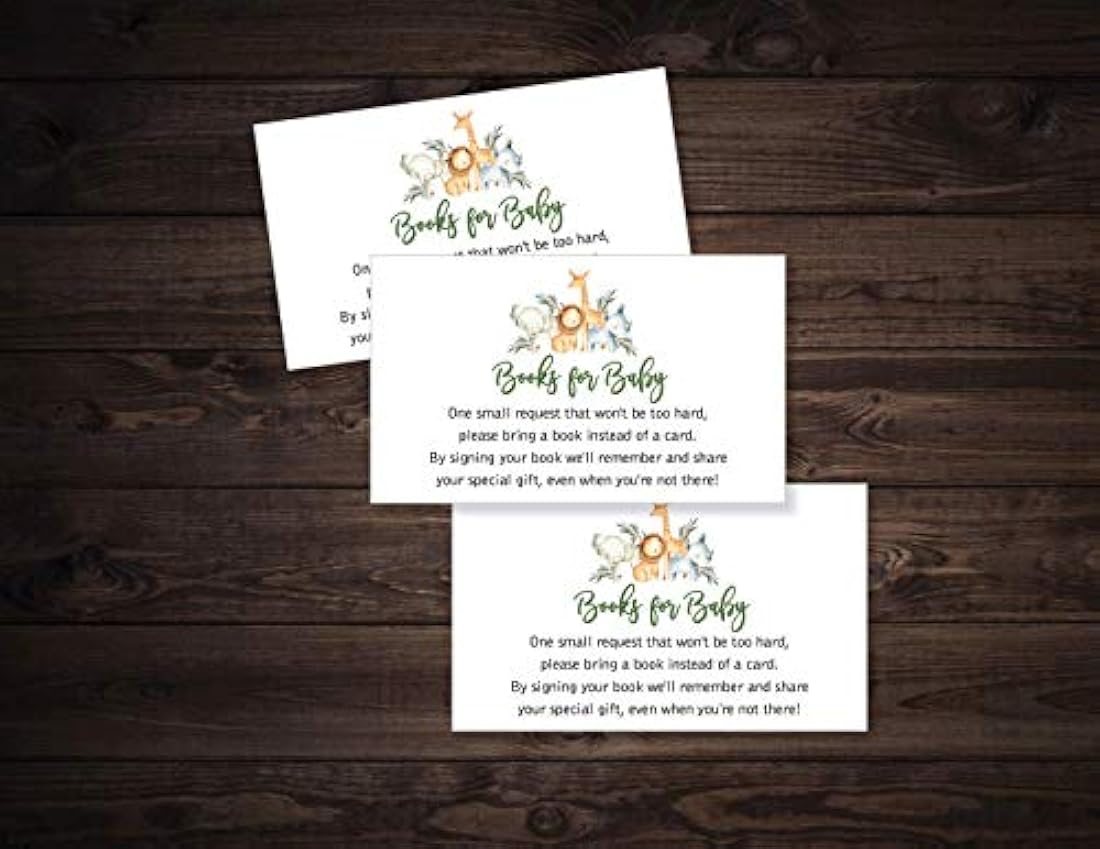 invitaciones con motivo de safari para baby shower