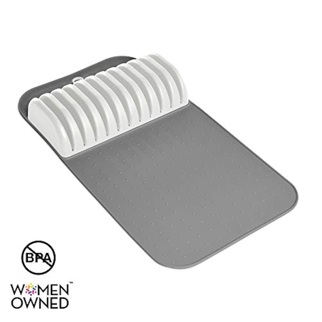 Madesmart Alfombrilla grande para cuchillos en cajón blanco