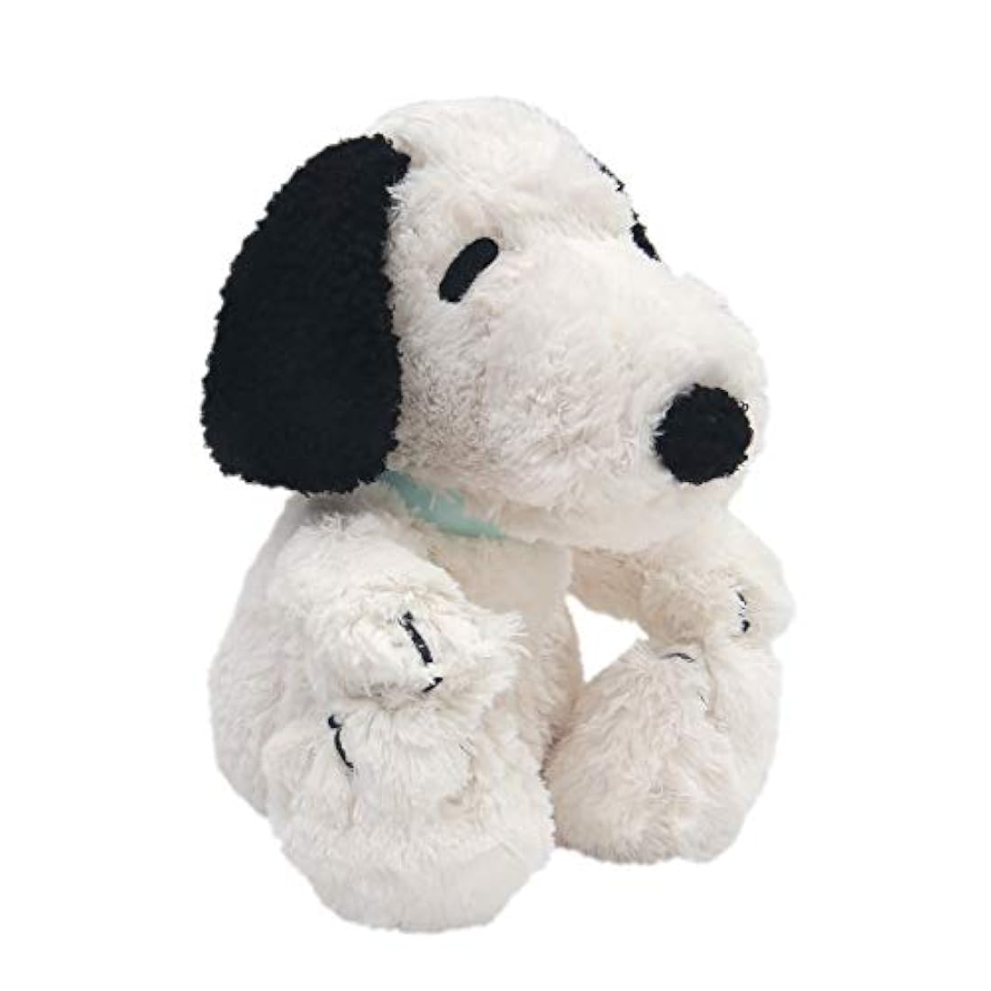 10.25 pulgadas Snoopy con perro de peluche, blanco y negro