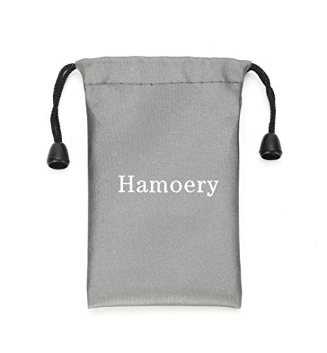 Hamoery Pulsera Cuerda trenzada de Piedra natural