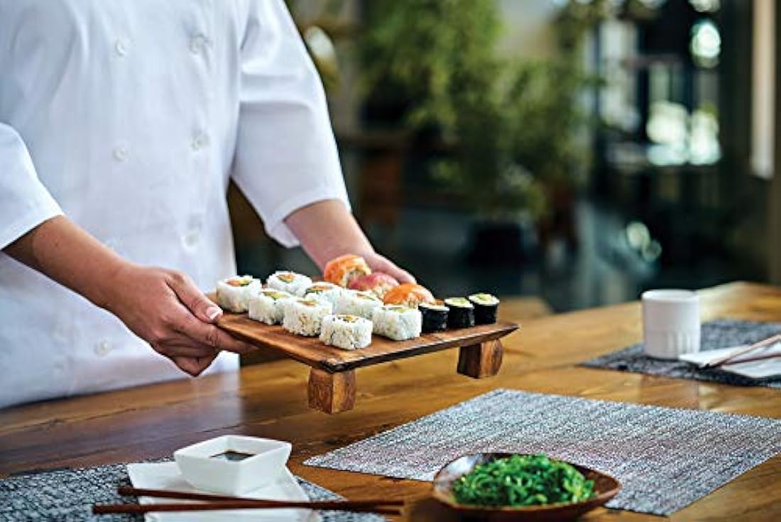 plato de sushi con pies talla única