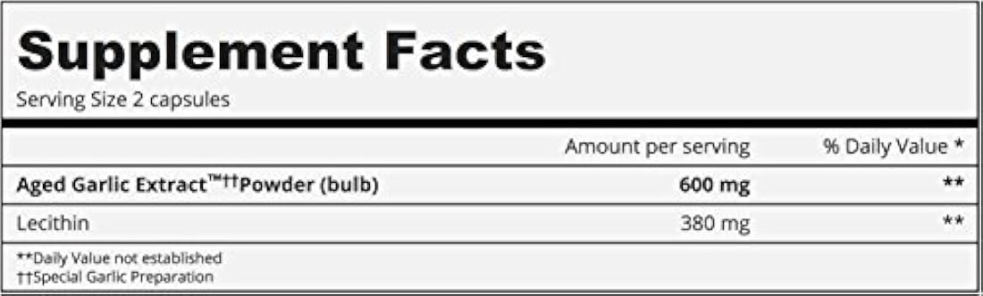 Extracto de ajo Kyolic