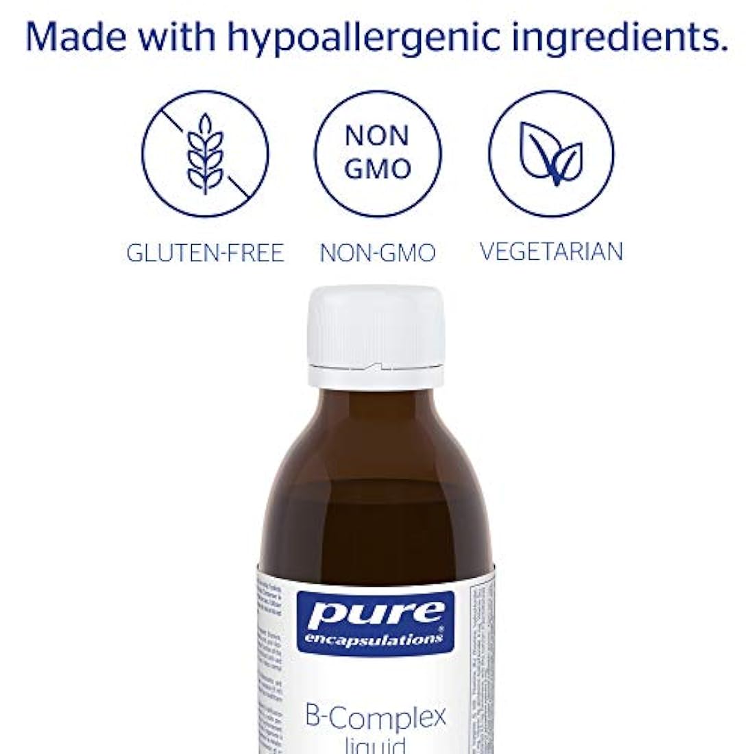 Pure Encapsulations B-Complex el metabolismo Suplemento