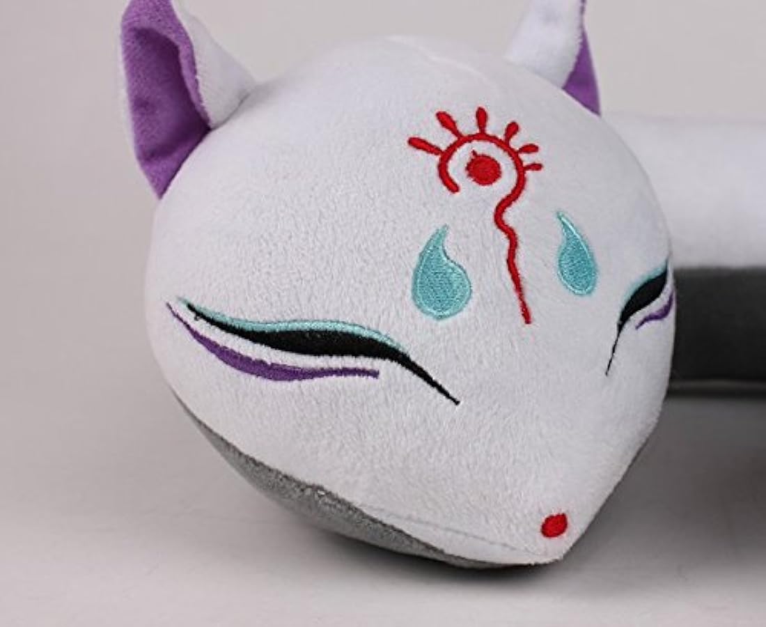 Almohada de viaje con forma de U, diseño de zorro