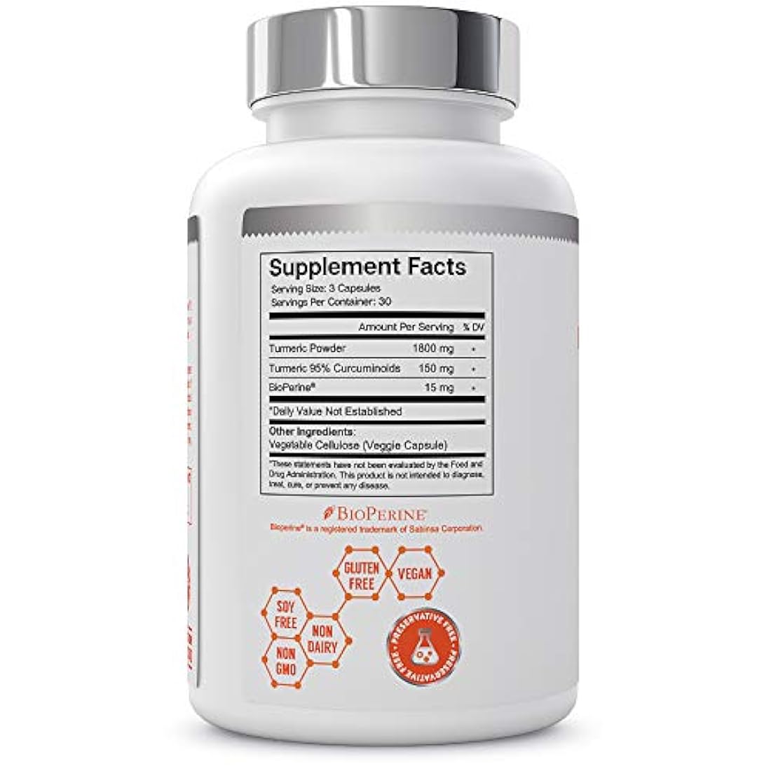 Cúrcuma Curcumina - Potente apoyo de articulaciones