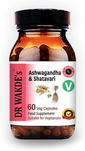 Suplemento Ashwagandha & Shatavari 60 cápsulas vegetales
