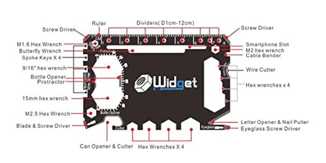 Herramienta de bolsillo multiusos de supervivencia 43 en 1