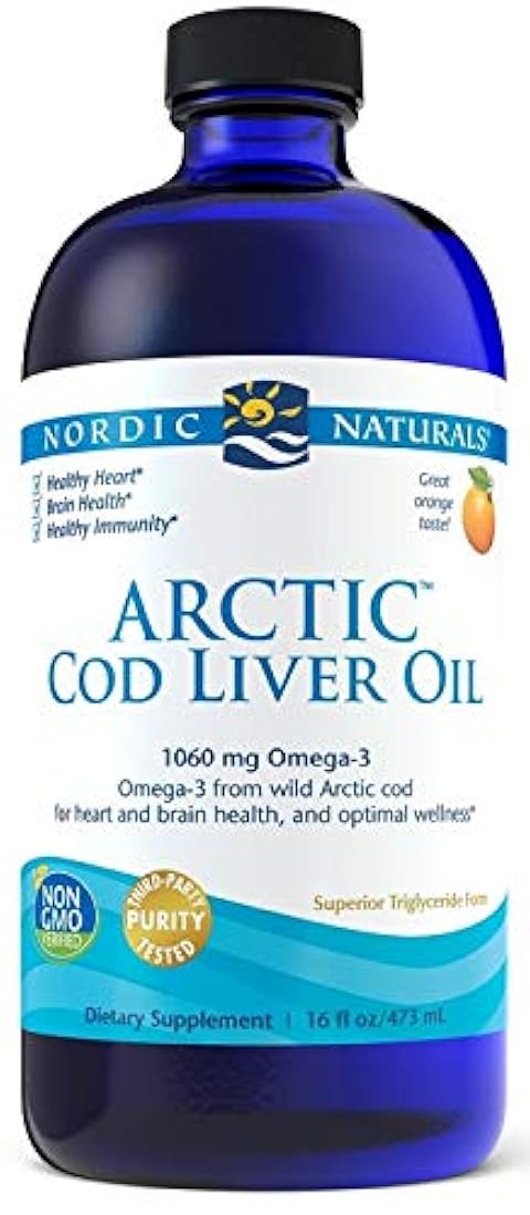 Nordic Naturals Arctic CLO - Aceite de hígado de bacalao