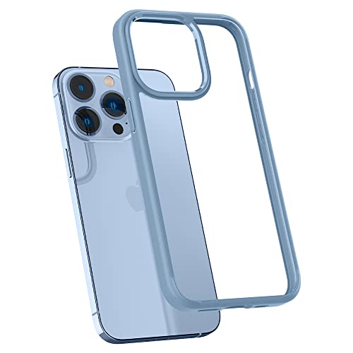 Spigen Funda ultra híbrida diseñada para iPhone 13 Pro (2021) - Azul Sierra