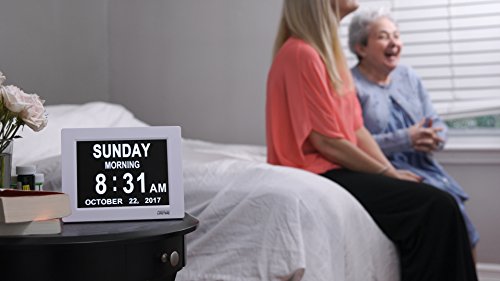 Reloj de día - Reloj digital de escritorio