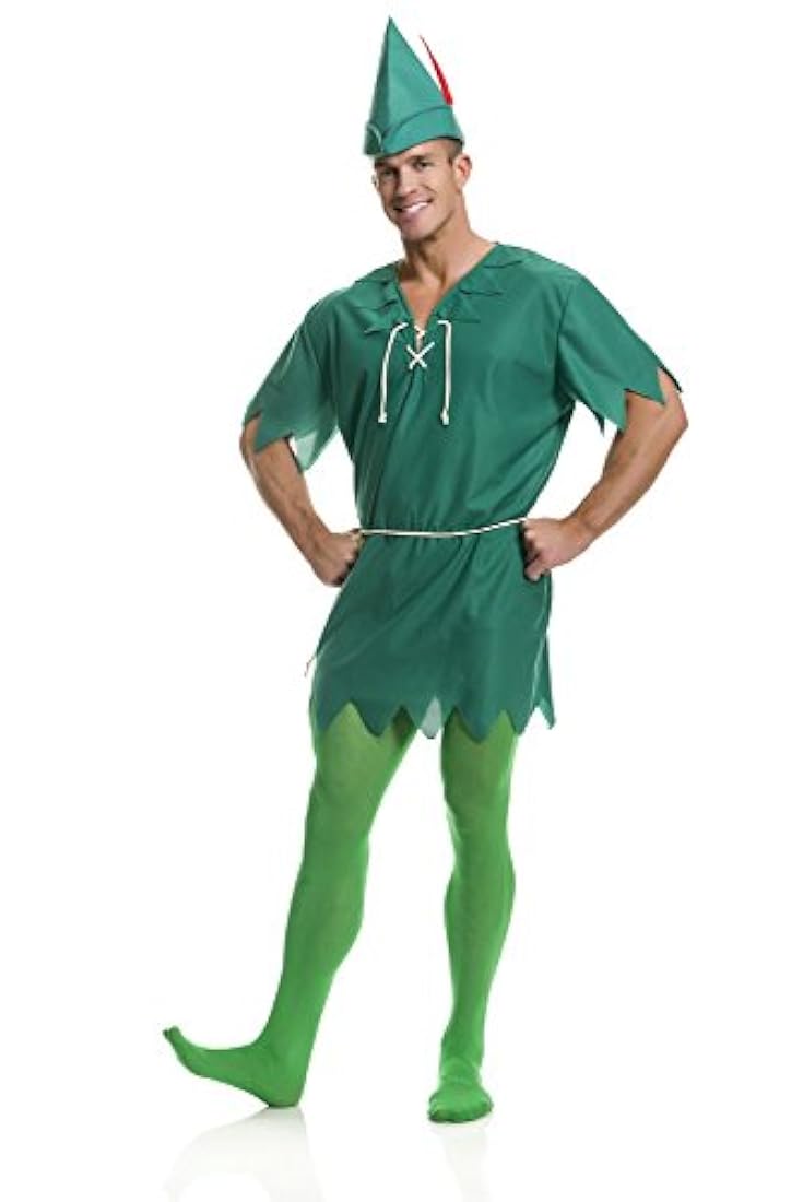 Disfraz unisex de Peter Pan para adulto