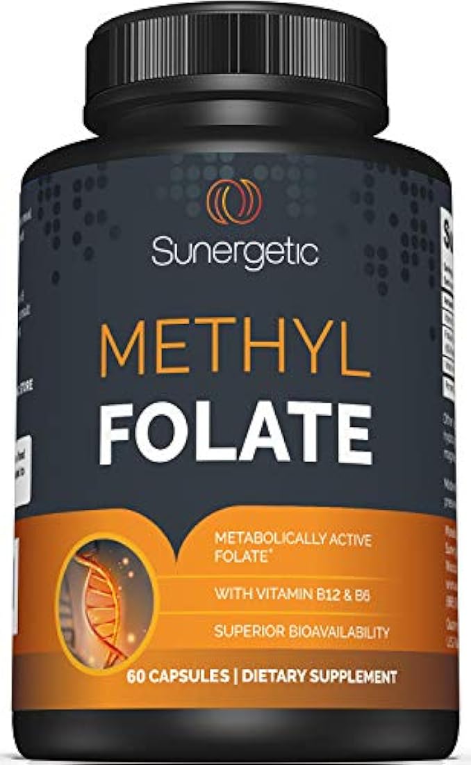 Cápsulas de folato de metilo con vitamina B12 m