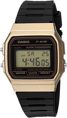 Reloj casual de resina y metal de cuarzo Casio para hombre