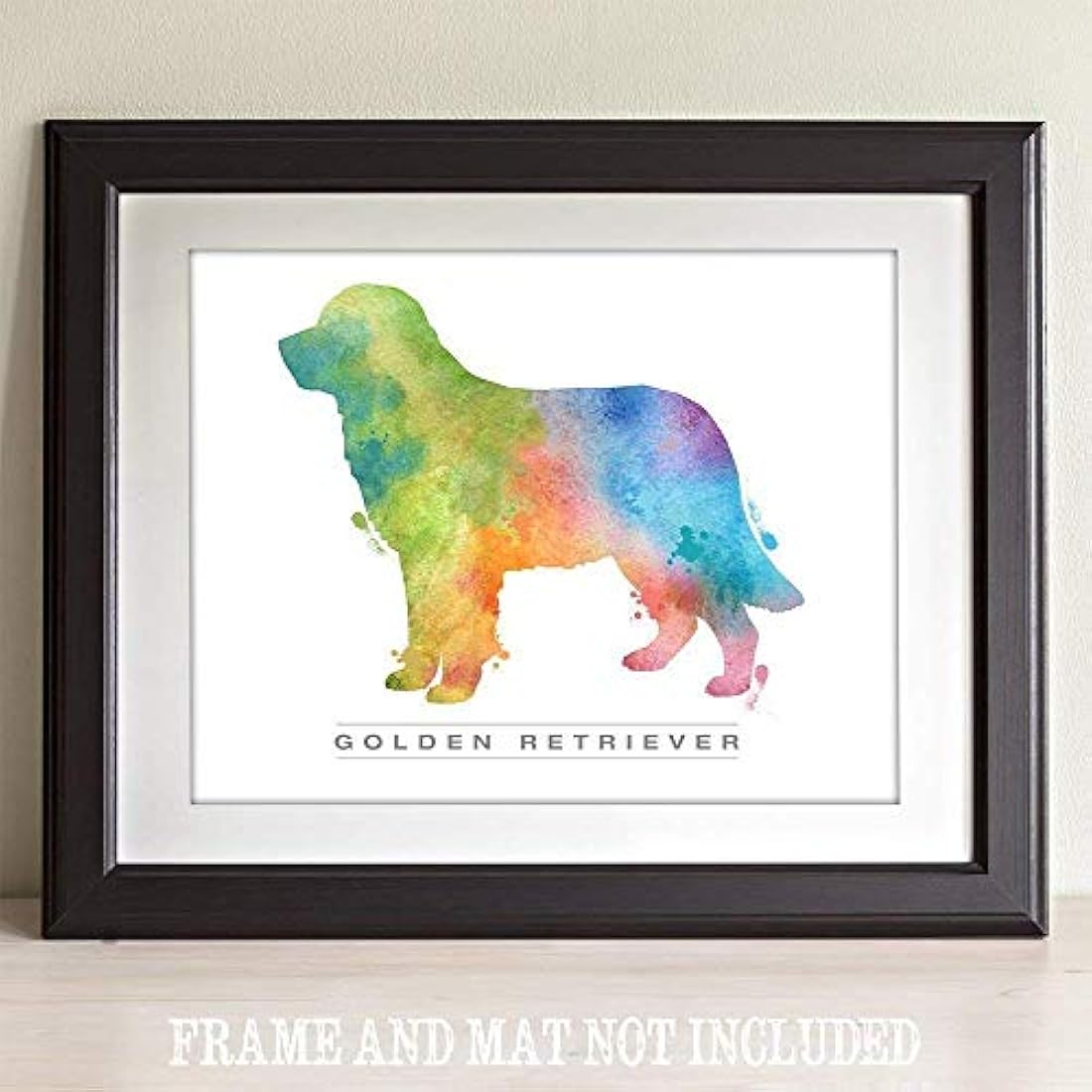 Lámina sin marco 11x14 de perro