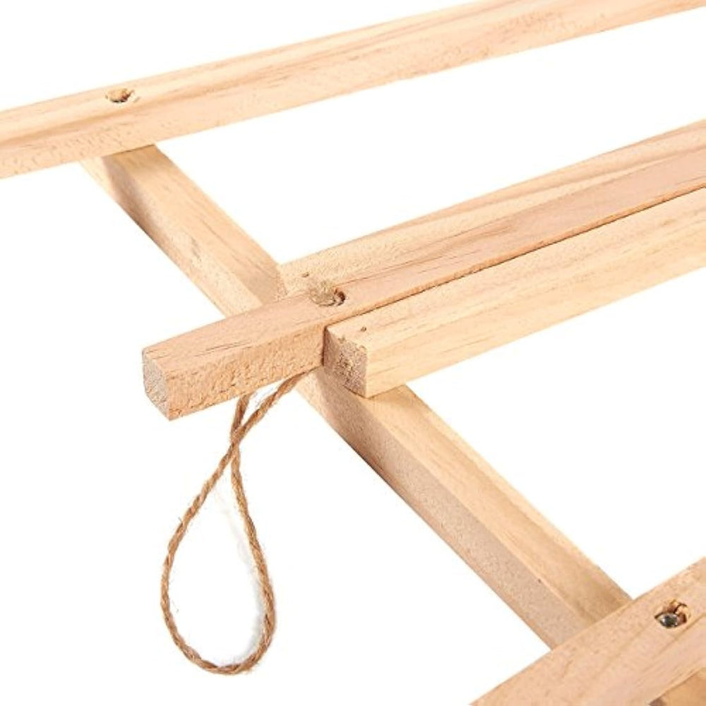 Paquete de 12 caballetes de mesa, caballete de madera,