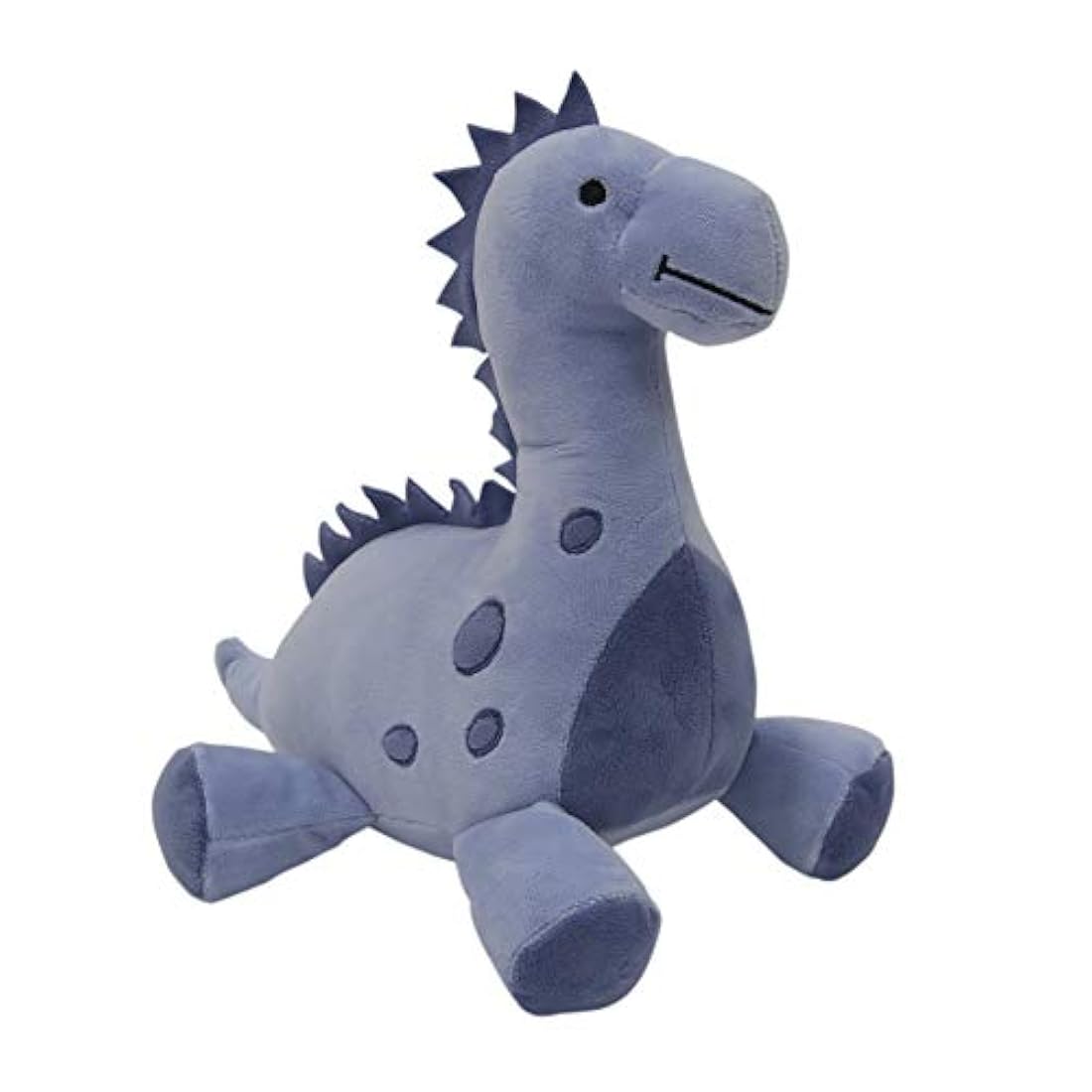 Peluche de dinosaurio, color azul
