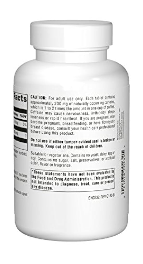 Source Naturals Guarana Energizer 900 mg, SN0232, 1, 1