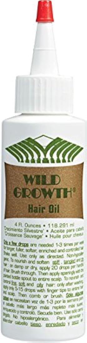 Aceite para el cabello Wild Growth, 4 onzas