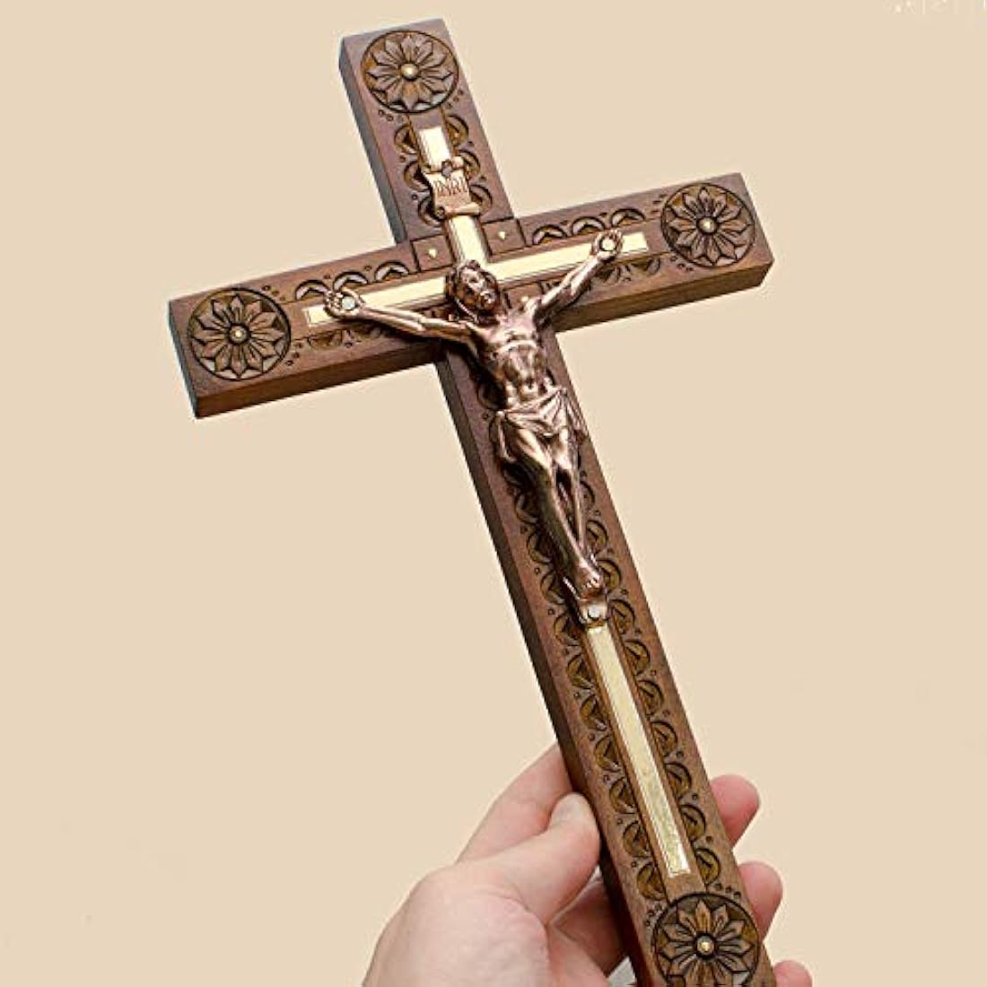 Crucifijo de pared hecho a mano