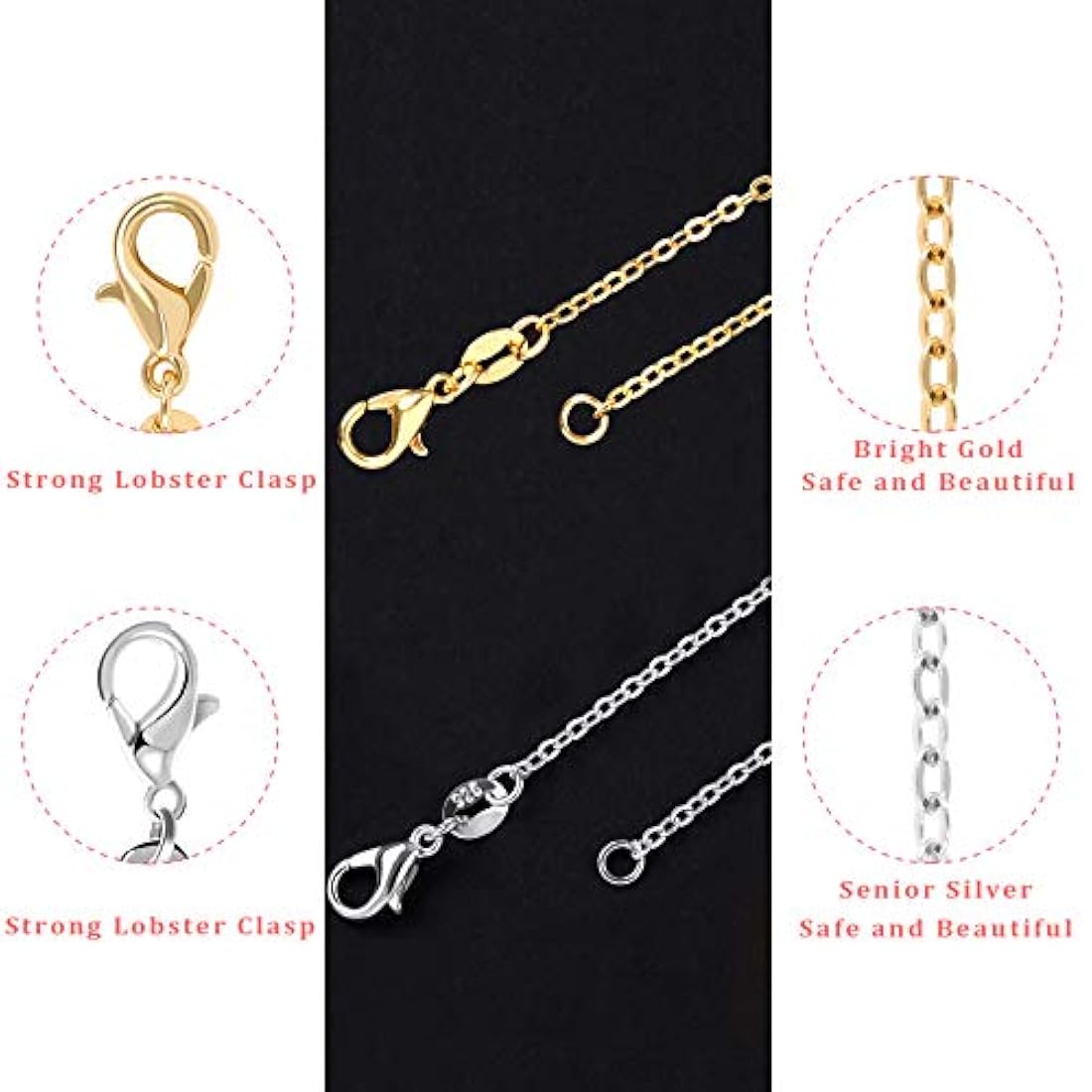 cadenas de collar a granel