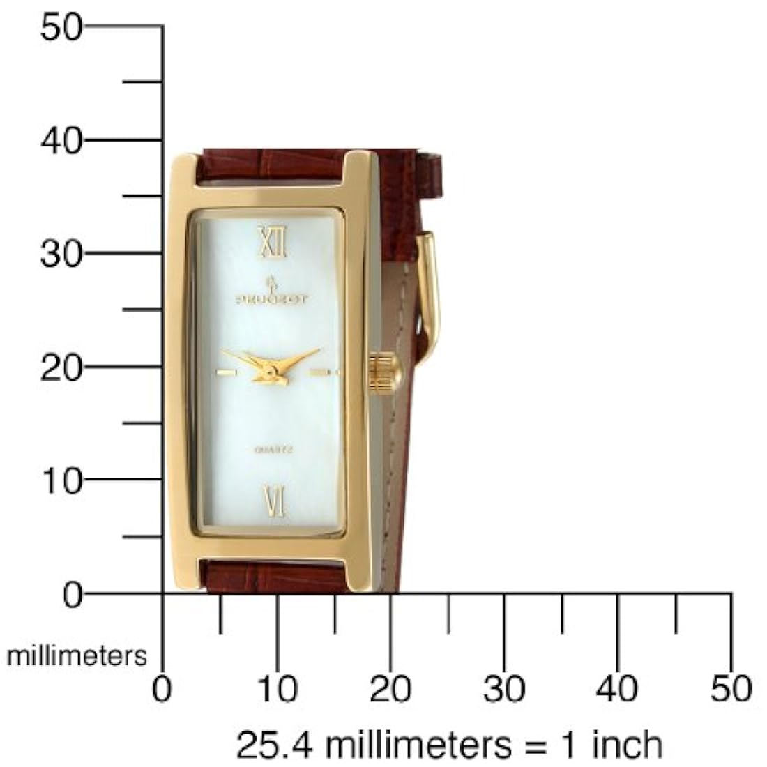 Reloj analógico de cuarzo japonés con corre