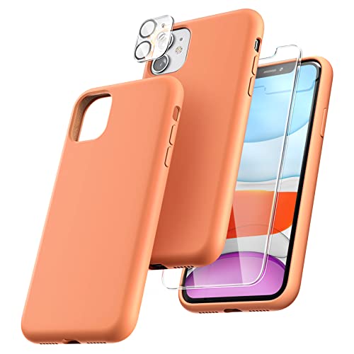 TOCOL Funda diseñada para iPhone 11 con 2 protectores