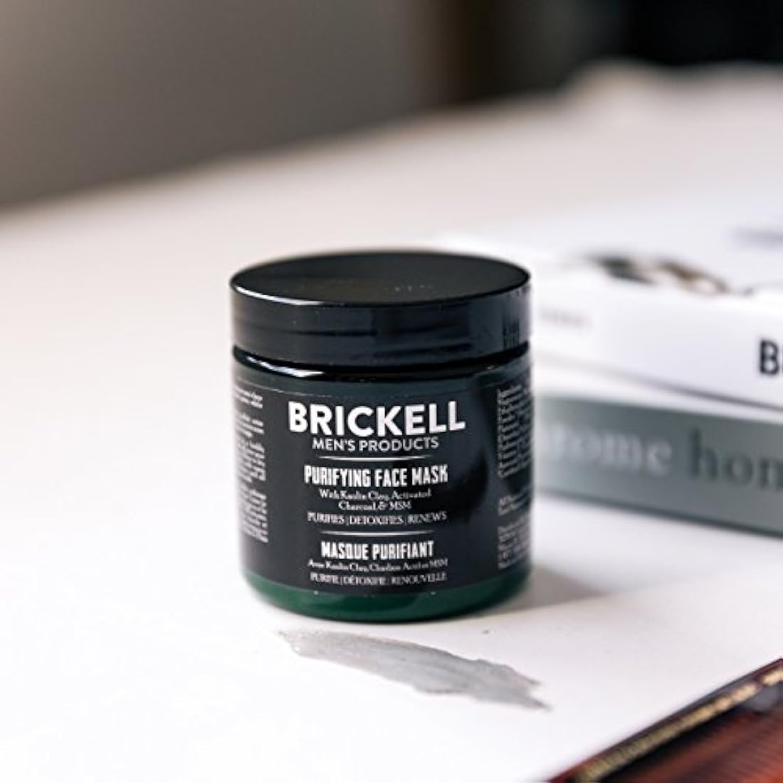 Brickell Hombres Carbón Purificación de Mascarilla Natural