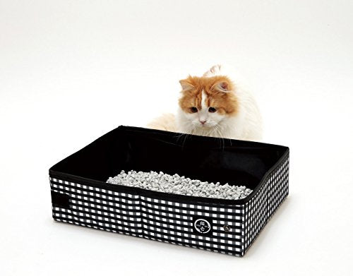 Caja de arena para gatos portátil