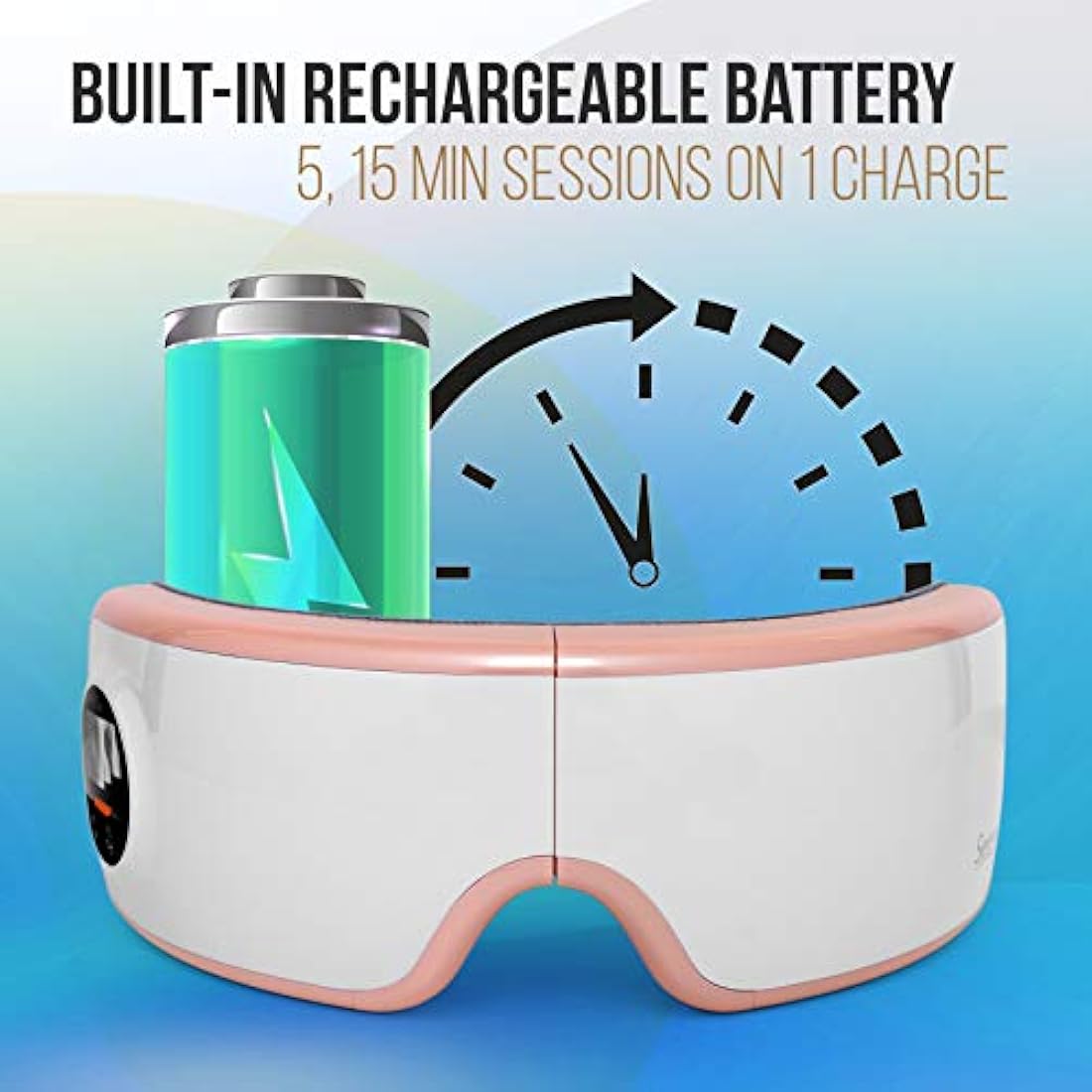 Masajeador de ojos eléctrico inteligente SERENELIFE