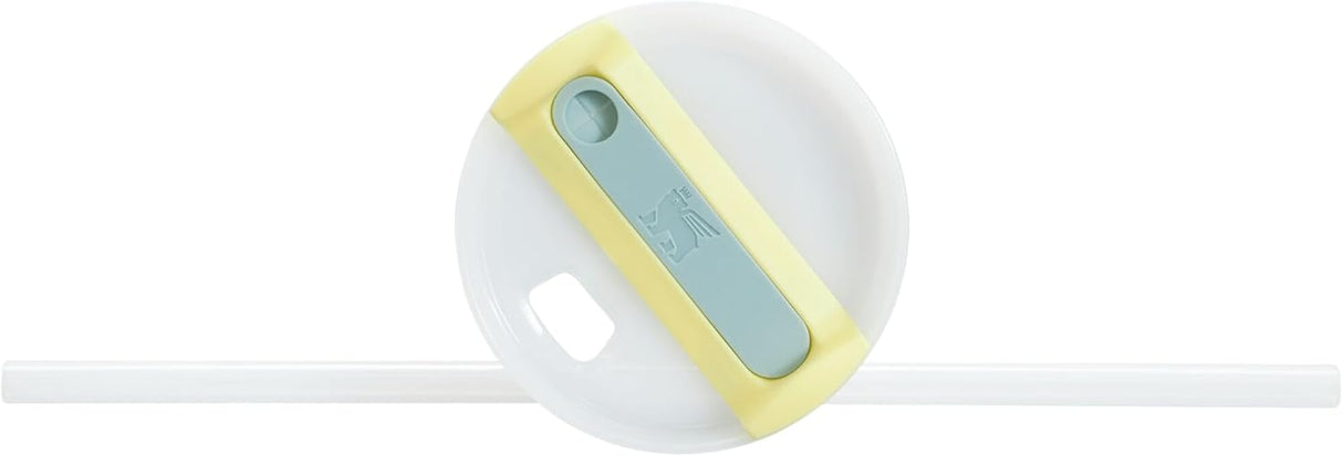 Vaso aislado al vacío de acero inoxidable con tapa y popote para agua, té helado o café