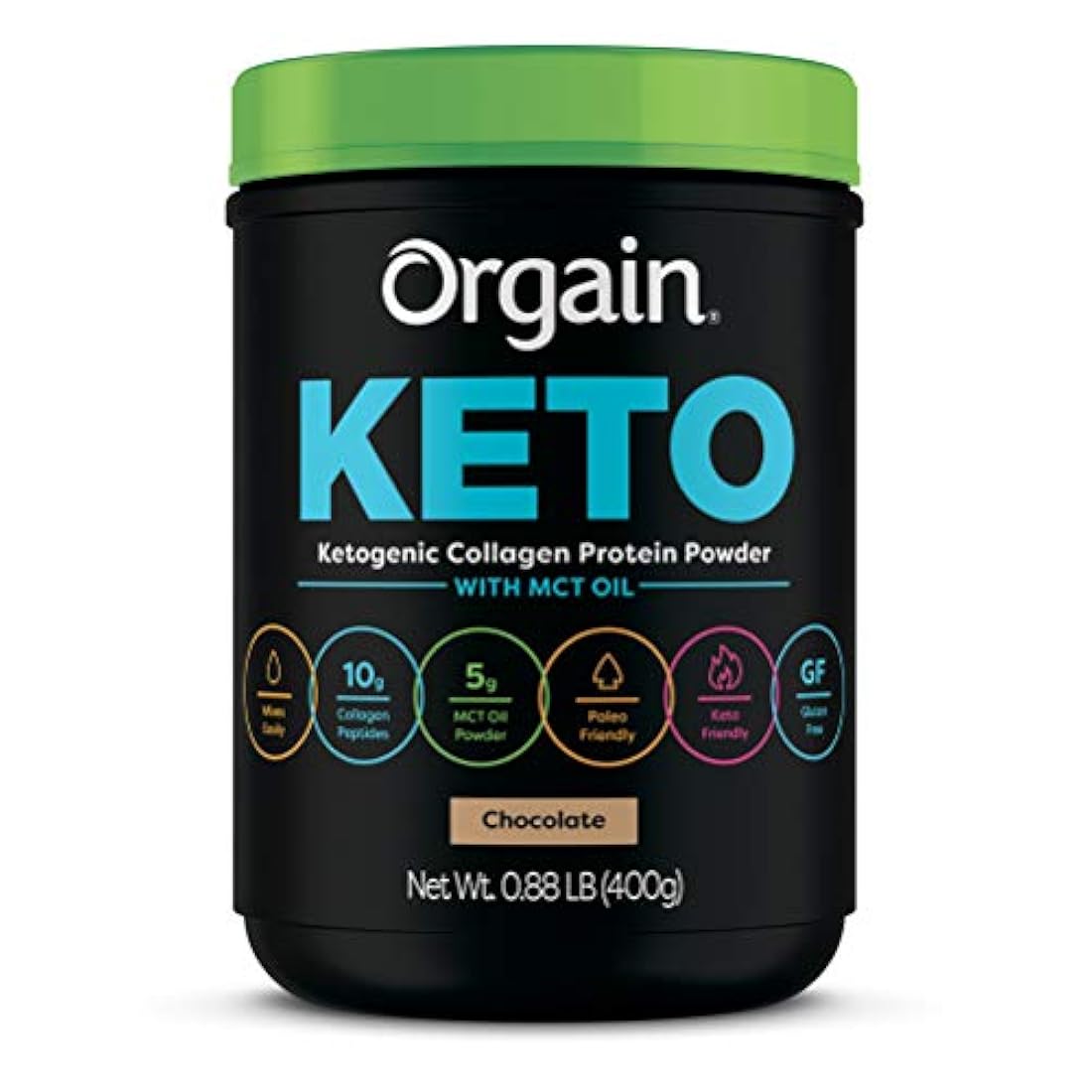 Orgain Grass Fed Proteína Hidrolizada de Colágeno Péptidos