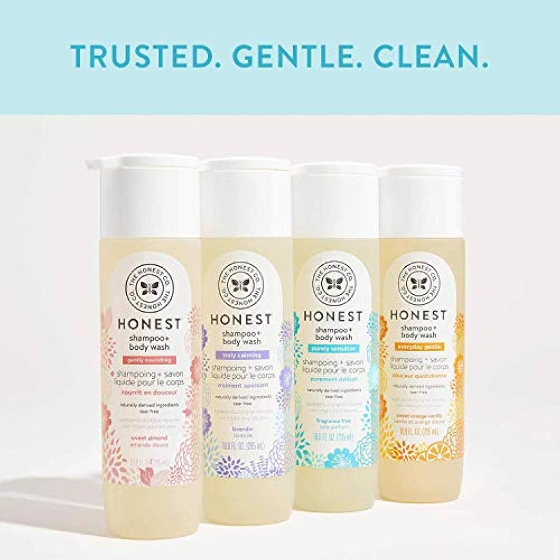 Shampo para cabello de almendra, 10 oz, The Honest Company