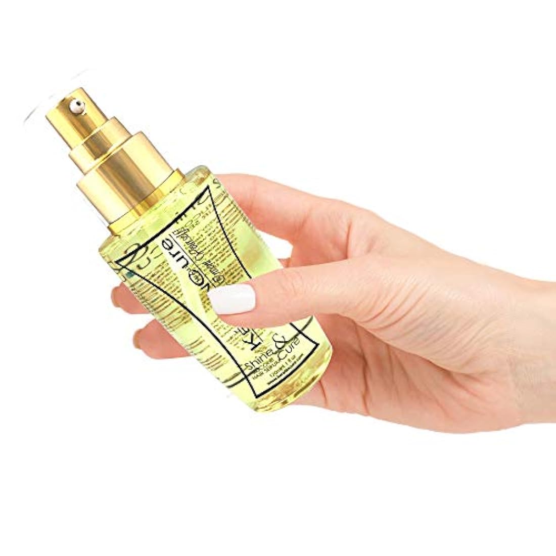 Queratina Cura Shine & Cura Sin encrespado de silicona