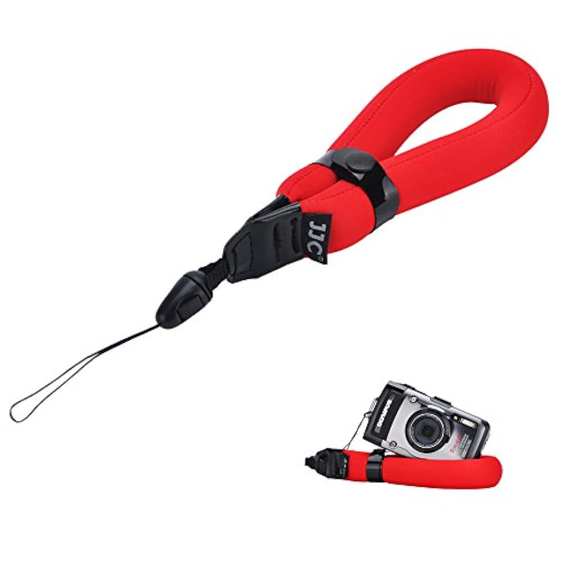 JJC - Correa flotante de espuma para cámara Olympus Stylus