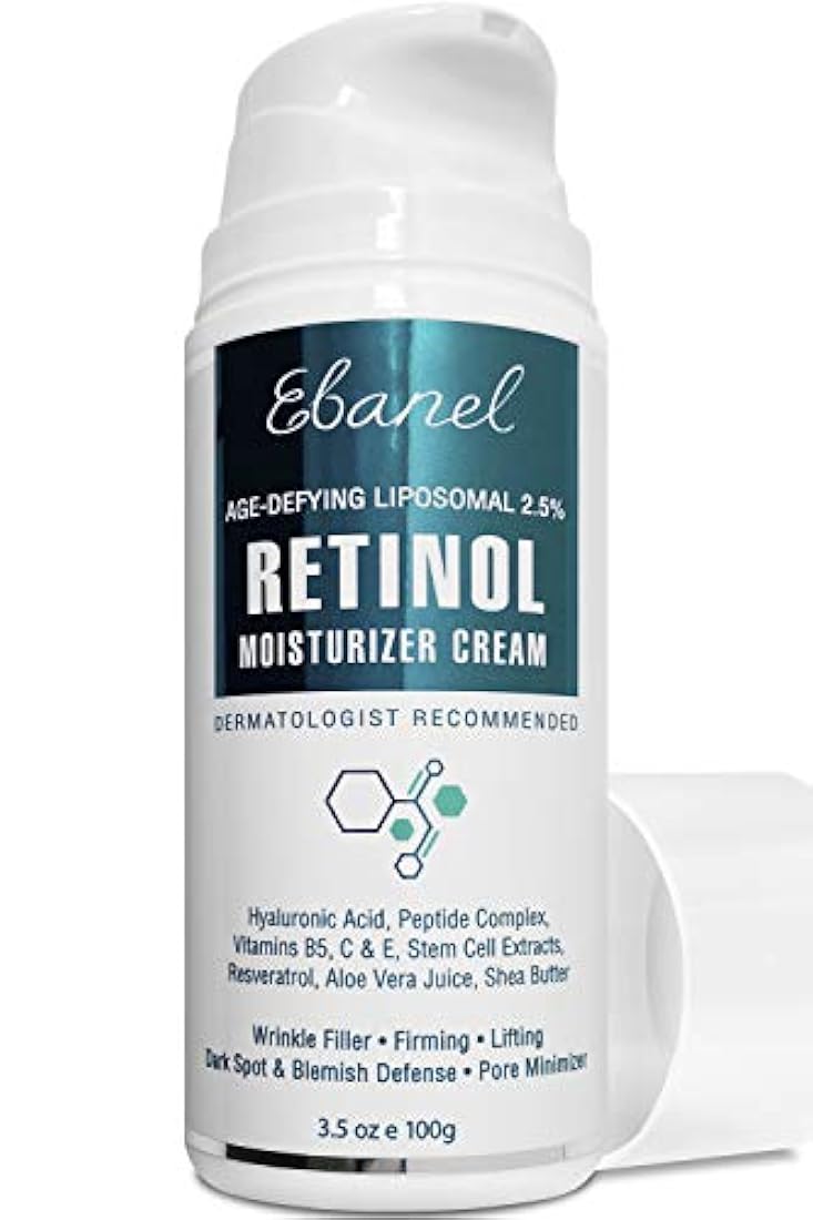 Ebanel Retinol Crema 2.5% con ácido hialurónico