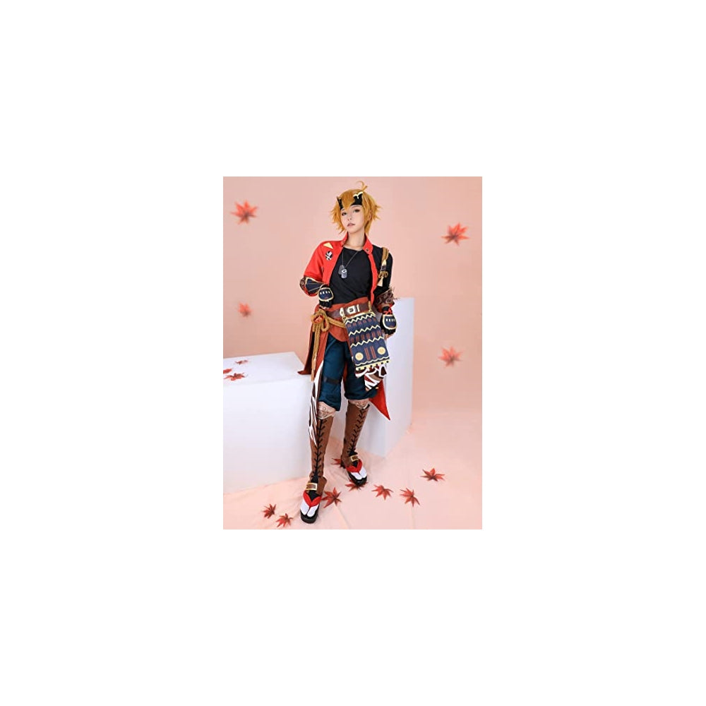 Disfraz Thoma Keqing y Amber de Genshin Impact talla XS