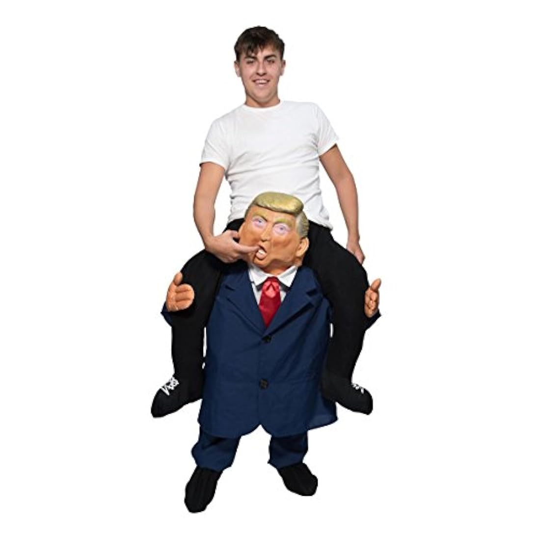 Novedad Piggyback Carry Me Funny disfraz - Unisex con patas