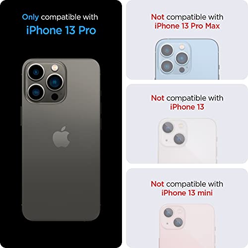 Spigen - Funda ultra híbrida diseñada para iPhone 13 Pro (2021) - negro escarcha