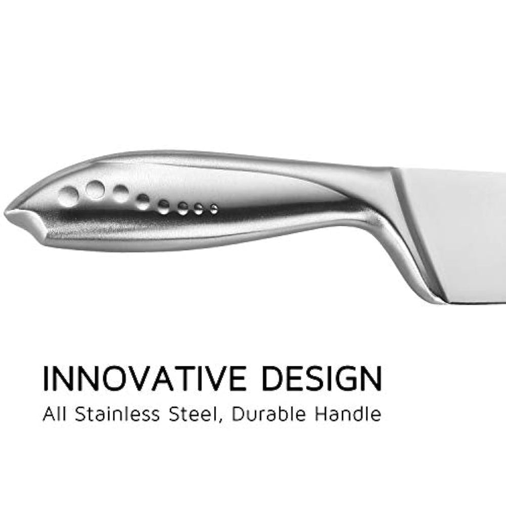 Juego de 5 cuchillos de cocina WELLSTAR, cuchilla afilada