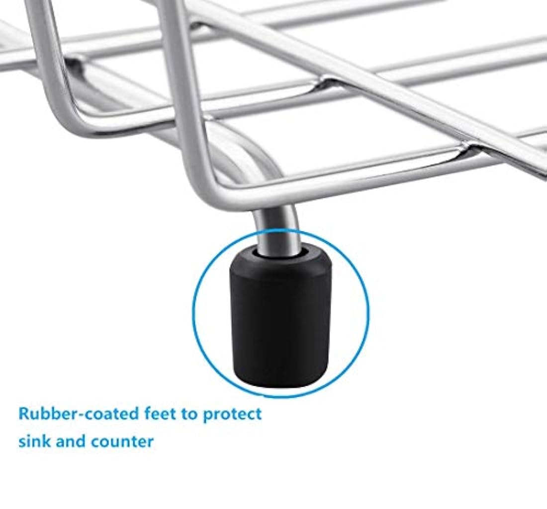 Escurreplatos extensible y soporte para utensilios