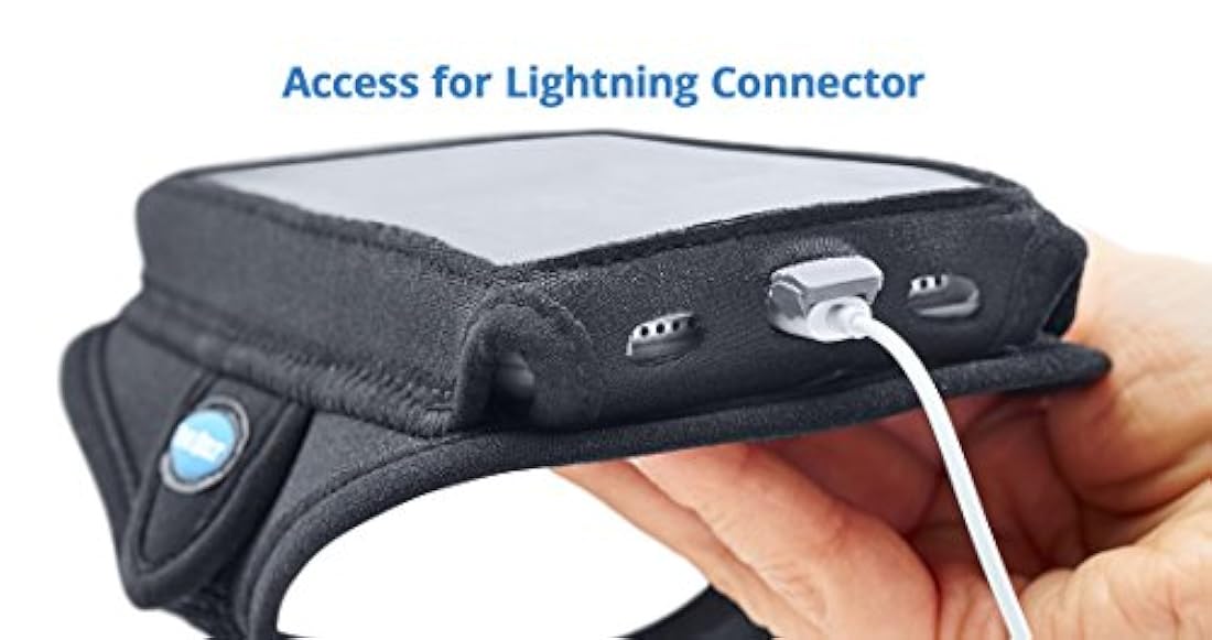 Brazalete con funda grande para correr y trabajar fuera