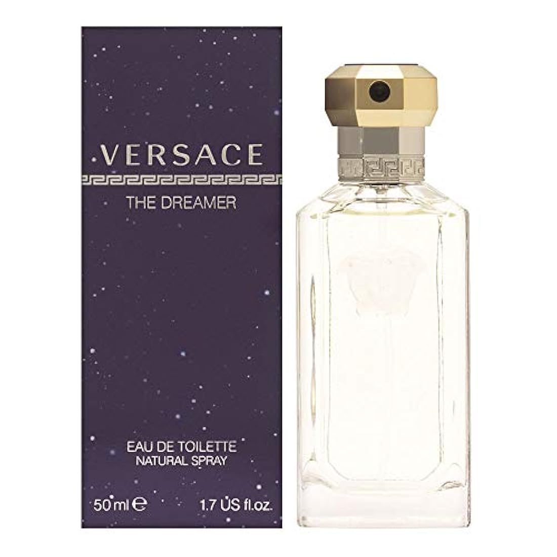 Versace The Dreamer Eau de Toilette Spray para hombres, 1.7 onzas