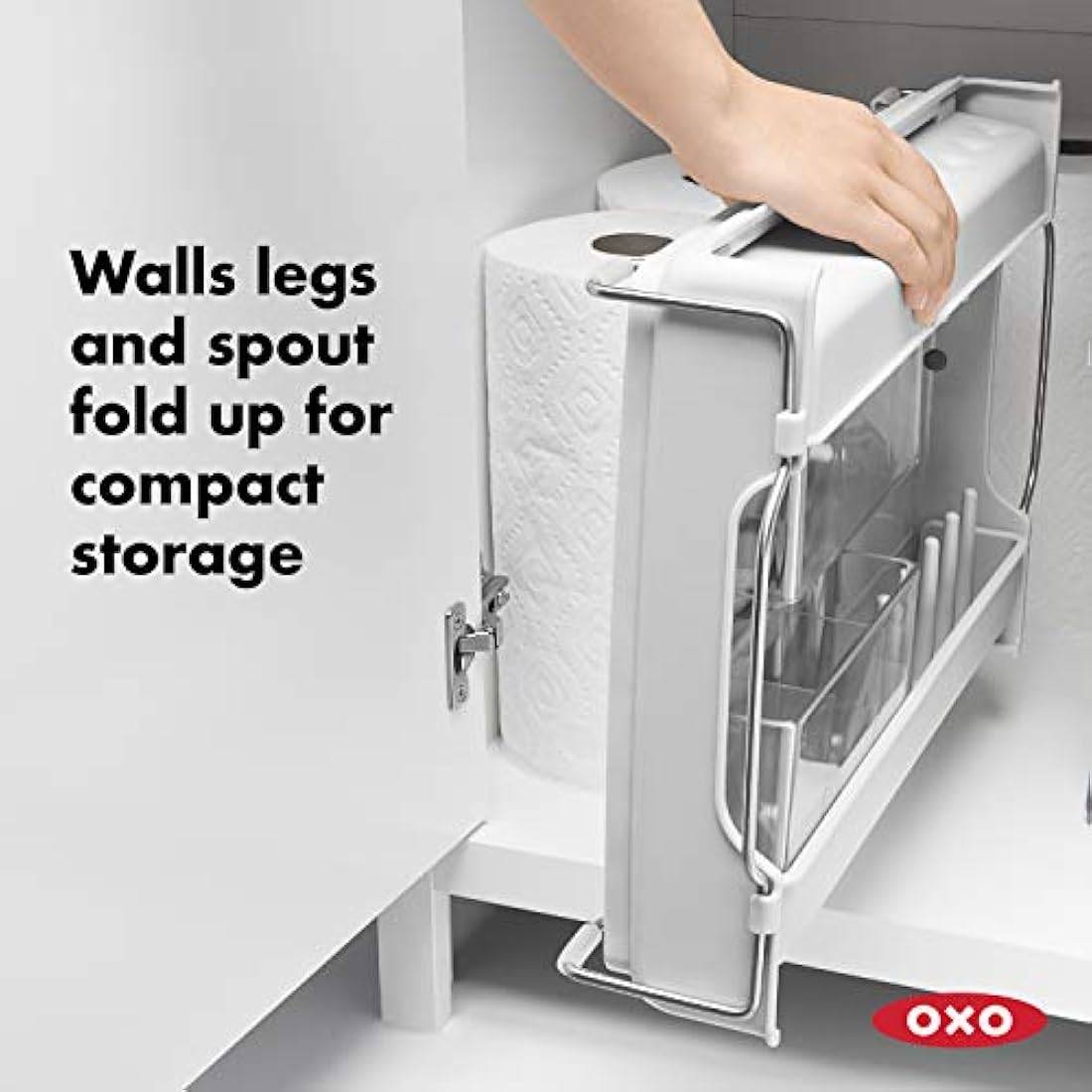 OXO estante plegable para platos, Blanco, diseño 1