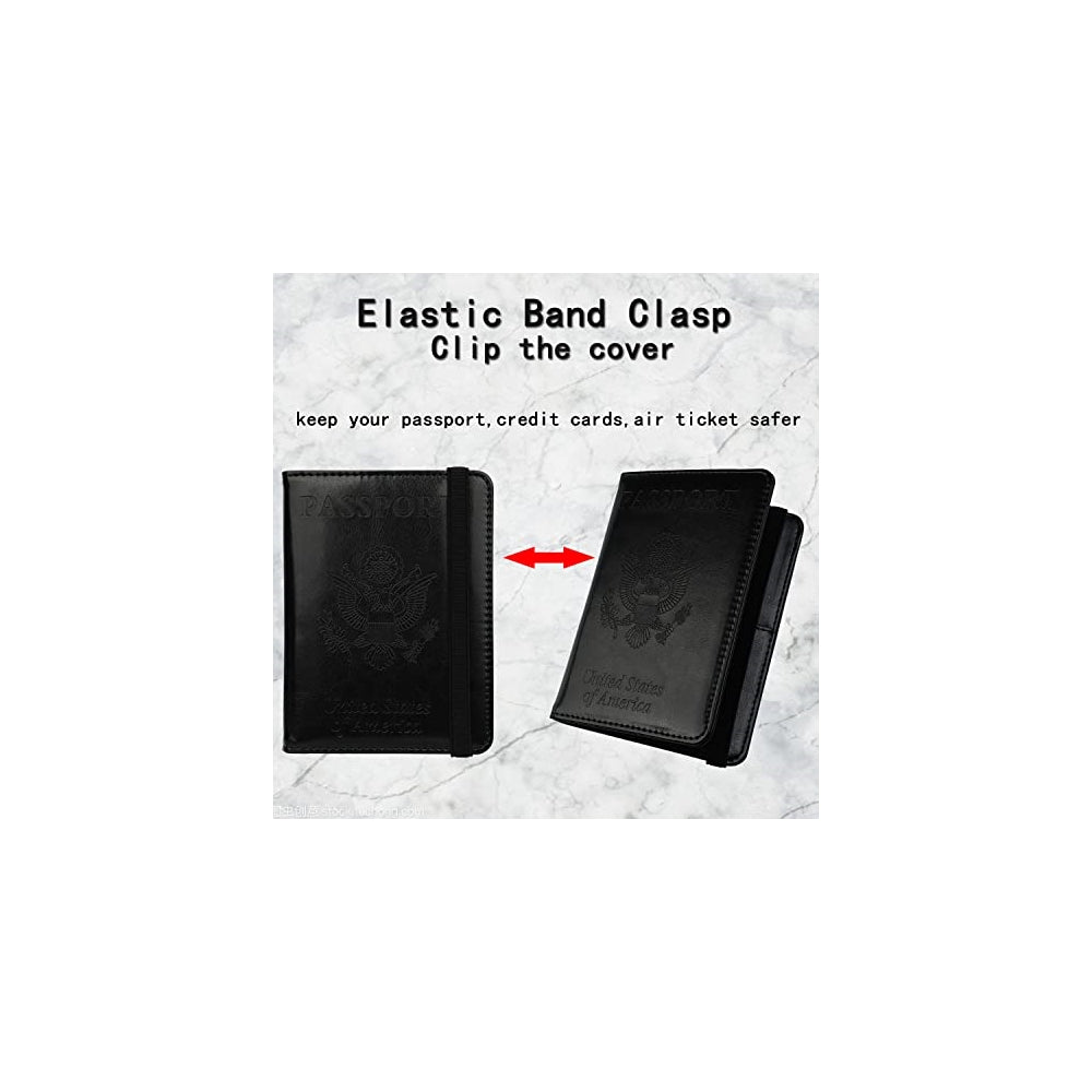 Porta Documentos y Tarjetas de cuero para pasaporte