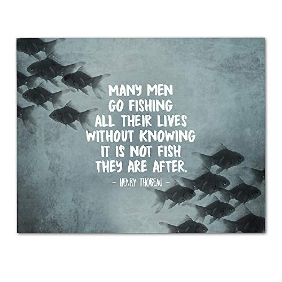 Arte inspirador de la pared impresión sin marco de 11 x 14