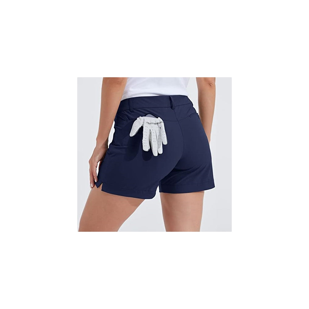 Shorts cortos de golf para mujer de secado rápido talla 6