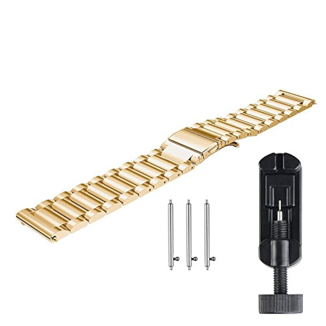 Omter Smartwatch de pulsera de acero inoxidable Samsung Gear